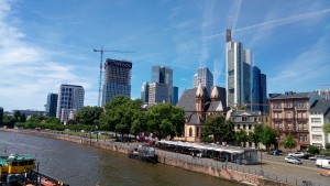 Eiserner Steg, Skyline, Frankfurt